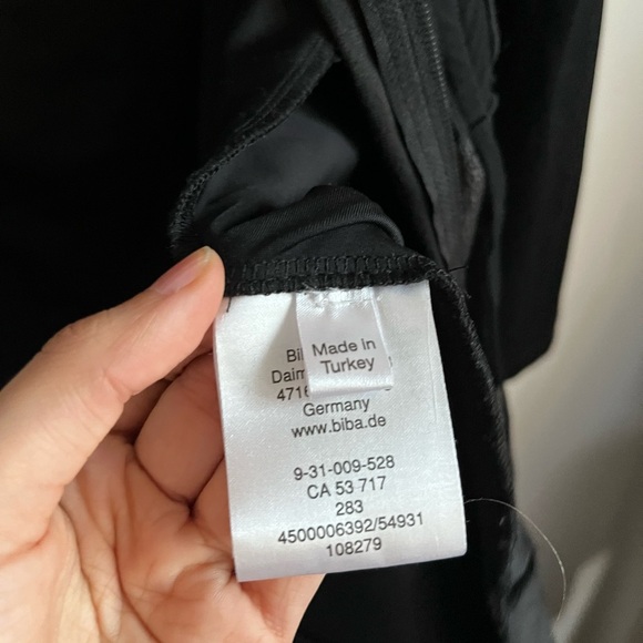 CRISCA Black Zip-up Jacket Dress - Picture 10 of 16